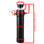SIŁOWNIK HYDRAULICZNY WYWROTU PRZYCZEPY 10T 2000 mm, 200 cm 4-STOPNIOWY